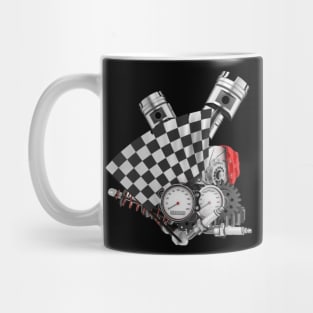 Engine Finish Line Mug